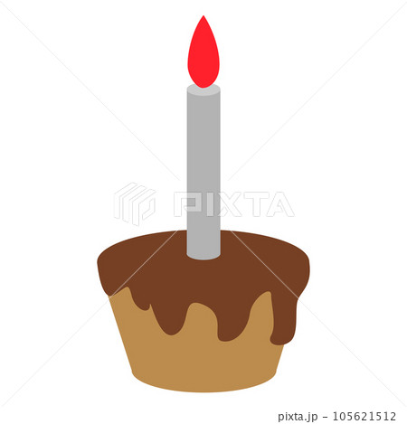 birthday cake icon illustration design 105621512