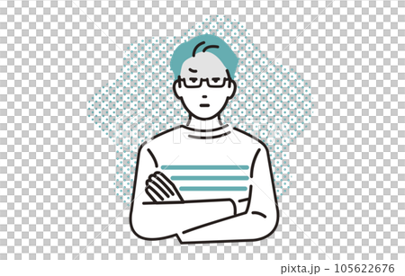 person frustrated man 105622676