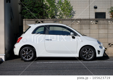 白いイタリア車　イメージ 105623719