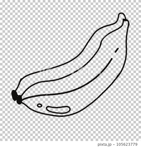 Leaf  black and white  stripes lined design  design  vegetable fruit  sea  child  learning teaching  drawing book  book coloring book  development picture without color  Flower clump of grass   105623779