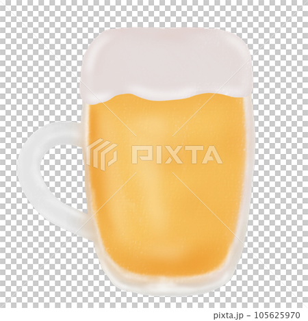 glass of beer isolated glass of beer isolated 105625970