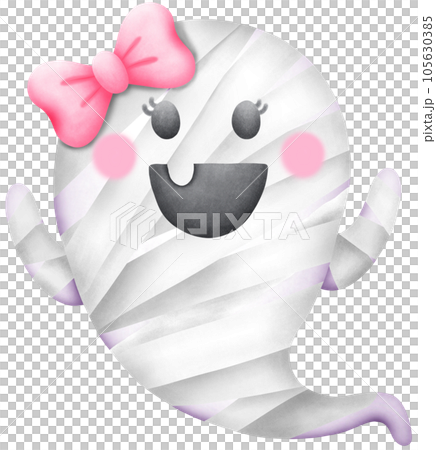 Cute Watercolor Halloween Party Decoration 105630385