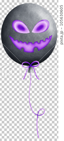 Spooky Watercolor Halloween party Balloon Spooky Watercolor Halloween party Balloon 105630605