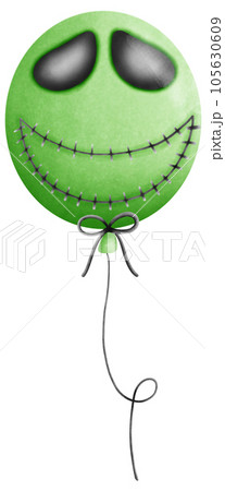 Spooky Watercolor Halloween party Balloon Spooky Watercolor Halloween party Balloon 105630609