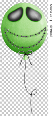 Spooky Watercolor Halloween party Balloon Spooky Watercolor Halloween party Balloon 105630609