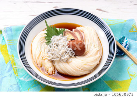 梅しらすそうめん 梅しらすそうめん 105630973