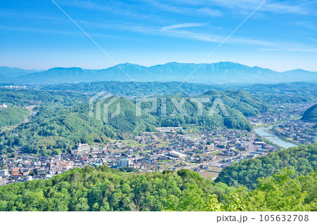 【大山展望台からの風景】 岡山県美作市巨勢 105632708