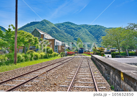 【柵原ふれあい鉱山公園 (吉ケ原駅舎)】 岡山県久米郡美咲町吉ケ原 105632850