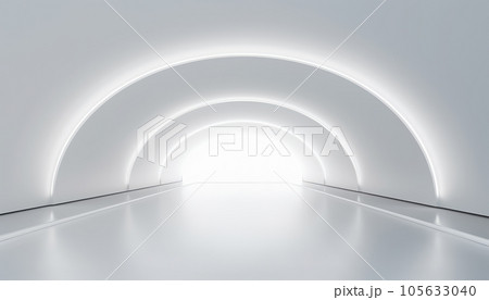 Abstract Design Background for Your Project with White Glowing Tunnel Abstract Design Background for Your Project with White Glowing Tunnel 105633040