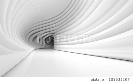 Abstract Design Background for Your Project with White Tunnel 105633107