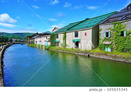 北海道 小樽運河 105635345