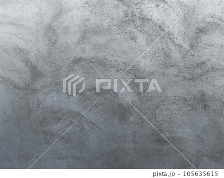 明るい灰色の左官仕上げのモルタル外壁の背景画像 105635615
