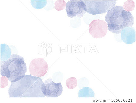 水玉の背景素材 105636521