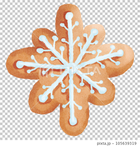 gingerbread cookies Gingerbread snowflake Christmas gingerbread cookies Gingerbread snowflake Christmas 105639319
