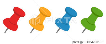 画鋲のイラスト 画鋲のイラスト 105640556