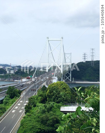 九州と中国地方の架け橋・関門橋 105640694