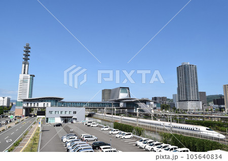 静岡市 東静岡駅周辺全景 105640834