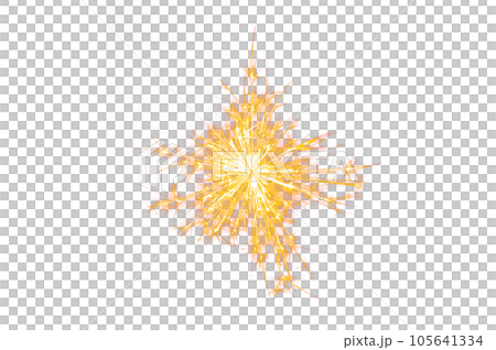 Fireworks Sparks Isolated on transparent background PNG file Fireworks Sparks Isolated on transparent background PNG file 105641334