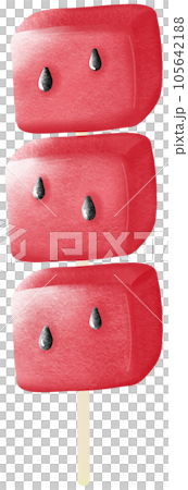 watermelon cut into cubes watermelon cut into cubes 105642188