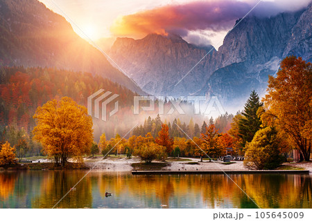 Jasna lake, Slovenia Jasna lake, Slovenia 105645009