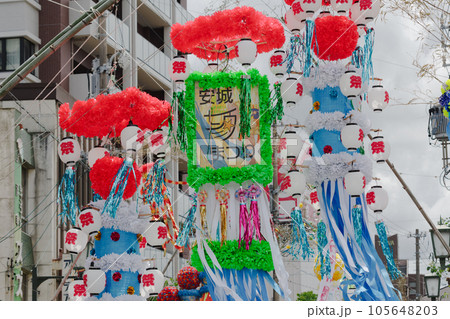 安城七夕まつりの竹飾り 愛知県安城市 安城七夕まつりの竹飾り 愛知県安城市 105648203