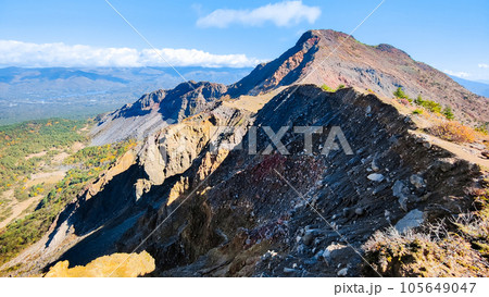 秋の磐梯山登山：櫛ヶ峰 105649047