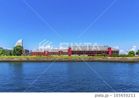 象の鼻パークから見た赤レンガ倉庫 象の鼻パークから見た赤レンガ倉庫 105650211