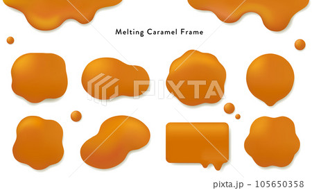とろけるキャラメルのフレーム 105650358