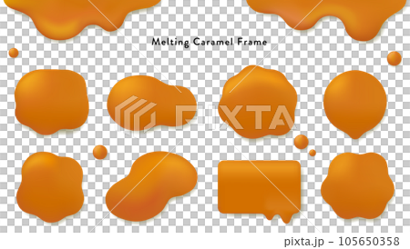 とろけるキャラメルのフレーム 105650358