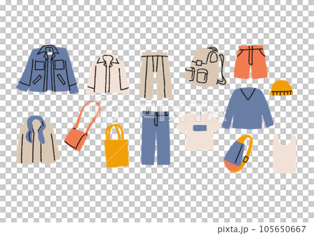 各種男士時尚插畫集(平) 各種男士時尚插畫集(平) 105650667