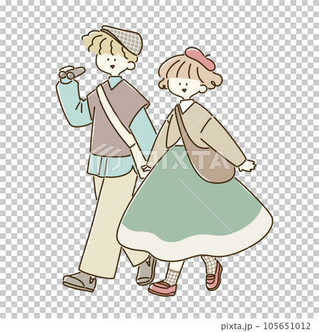 Outing Couple-Autumn 105651012