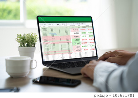 businessman working with data and graphs in spreadsheet documents for online analysis Microsoft Excel project dashboard accounting digital businessman working with data and graphs in spreadsheet documents for online analysis Microsoft Excel project dashboard accounting digital 105651781