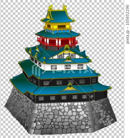 安土城の予想図 安土城の予想図 105652290