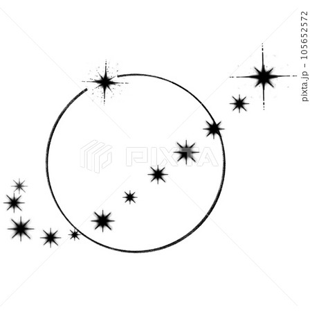 Stars and planet in space Stars and planet in space 105652572