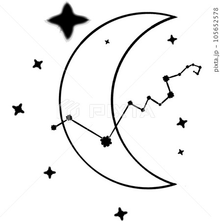 Stars and planet in space Stars and planet in space 105652578
