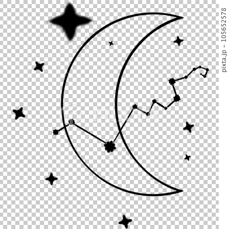 Stars and planet in space Stars and planet in space 105652578