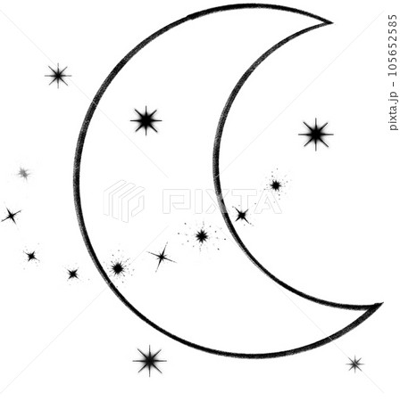 Stars and planet in space Stars and planet in space 105652585
