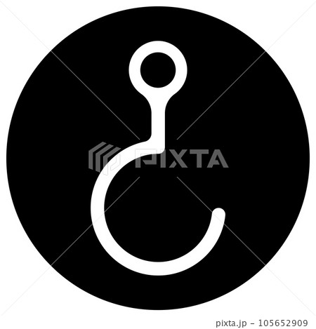 crane icon vector 105652909