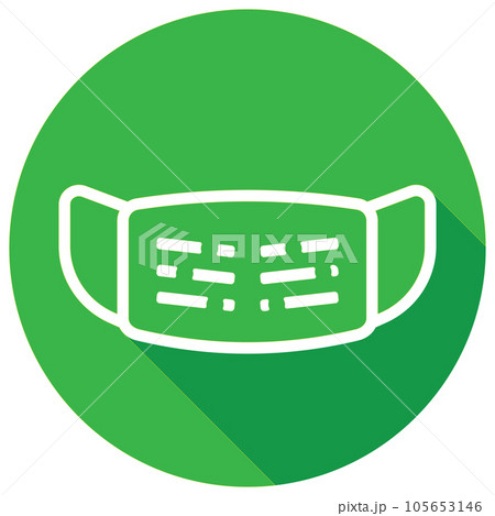 mask icon vector 105653146