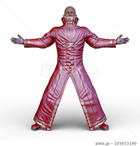 ロングコートを着た男性 105653190