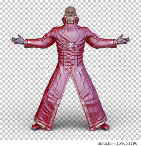 一個穿著長外套的男人 105653190