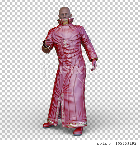 一個穿著長外套的男人 105653192