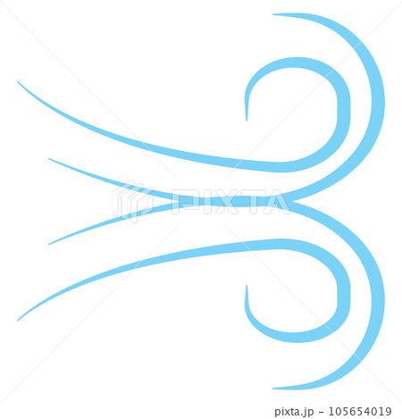 wind icon vector 105654019