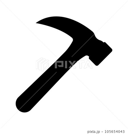 hammer icon vector hammer icon vector 105654043