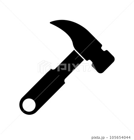 hammer icon vector 105654044