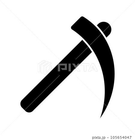 sickle icon vector 105654047