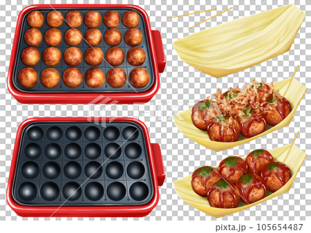 takoyaki machine takoyaki stall takopa 105654487