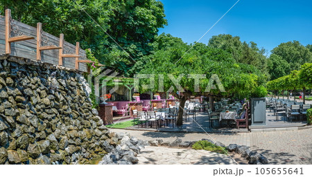 Gorky park in Odessa, Ukraine. 105655641