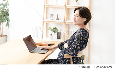 マタニティ ワーキングマザー 妊婦 マタニティ ワーキングマザー 妊婦 105656429