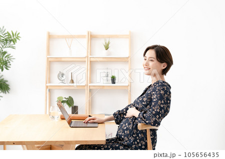 マタニティ ワーキングマザー 妊婦 マタニティ ワーキングマザー 妊婦 105656435
